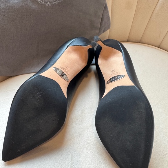 Sarah Flint Classic Black Perfect Pump High Heels - Picture 6 of 8